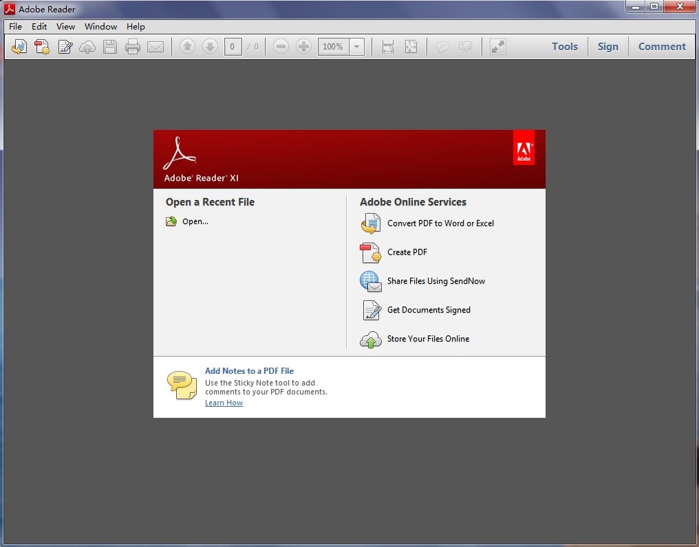 Adobe Reader XI 11.0官方下载