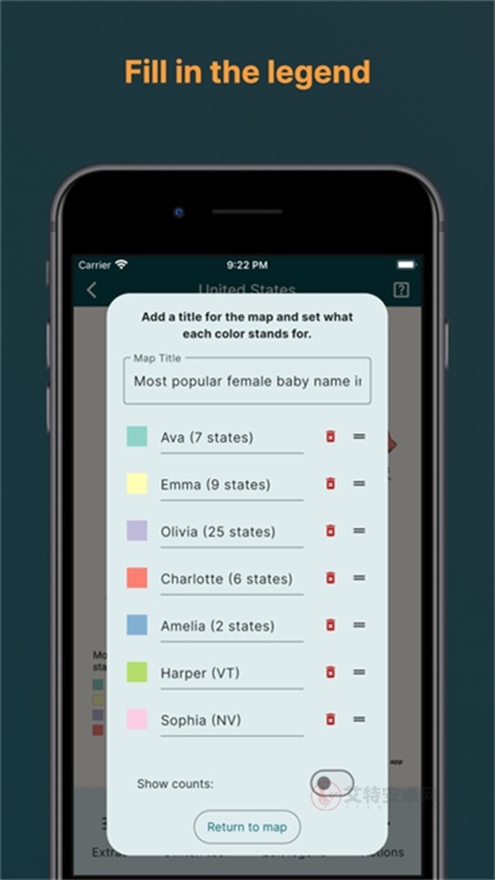 MapChart app官方正版