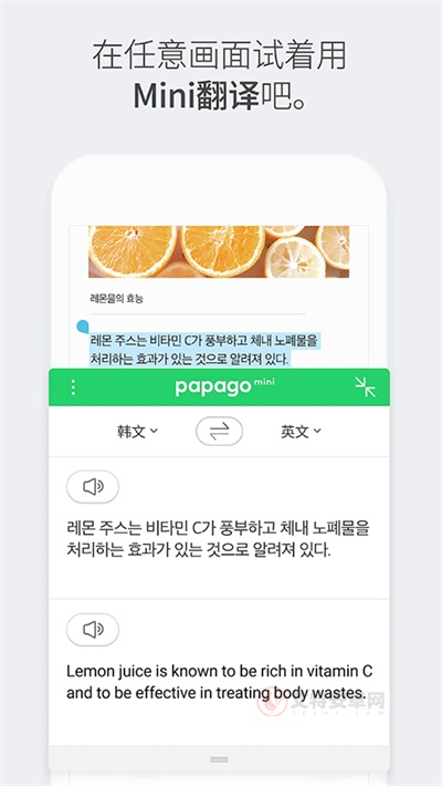 Papago中韩翻译器